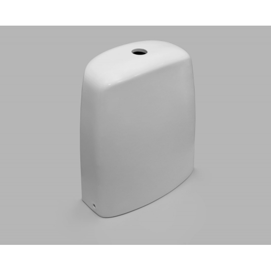 Унитаз компакт ОСКОЛЬСКАЯ КЕРАМИКА Эльдорадо Люкс с сиденьем дюропласт, косой выход, белый