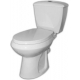 Унитаз компакт ОСКОЛЬСКАЯ КЕРАМИКА Элисса Стандарт нижний подвод воды, косой выпуск, белый