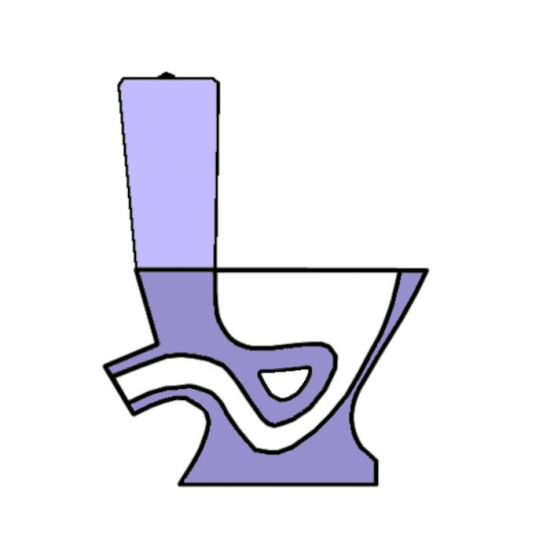 Унитаз компакт ОСКОЛЬСКАЯ КЕРАМИКА Радуга Стандарт косой выход, тарельчатый, белый