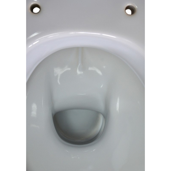 Унитаз компакт ОСКОЛЬСКАЯ КЕРАМИКА Суперкомпакт Стандарт Стандарт, выпуск в пол вертикальный, белый