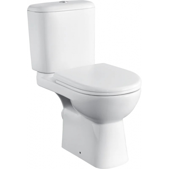 Унитаз компакт ROCA Access 734P23800Y с сиденьем микролифт