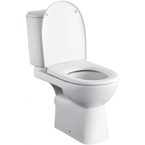 Унитаз компакт ROCA Access 734P23800Y с сиденьем микролифт