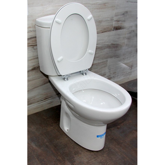 Унитаз компакт ROCA Victoria горизонтальный выход, с сиденьем стандарт