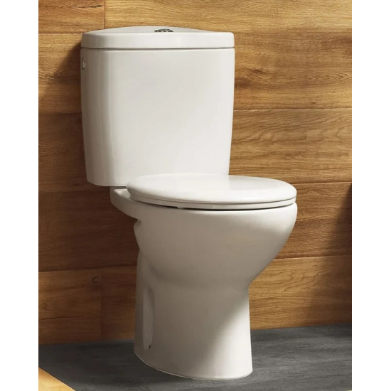 Унитаз компакт ROCA Victoria горизонтальный выход, с сиденьем стандарт