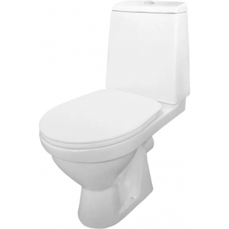 Унитаз компакт ROSA Браво горизонтальный выход, белый
