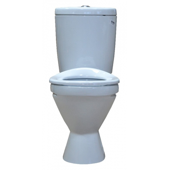 Унитаз компакт ROSA Детский косой выход, белый