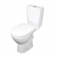 Унитаз компакт ROSA Рио горизонтальный выход, белый