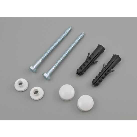 Унитаз компакт SANITA Формат стандарт с сиденьем полипропилен, косой выход, белый