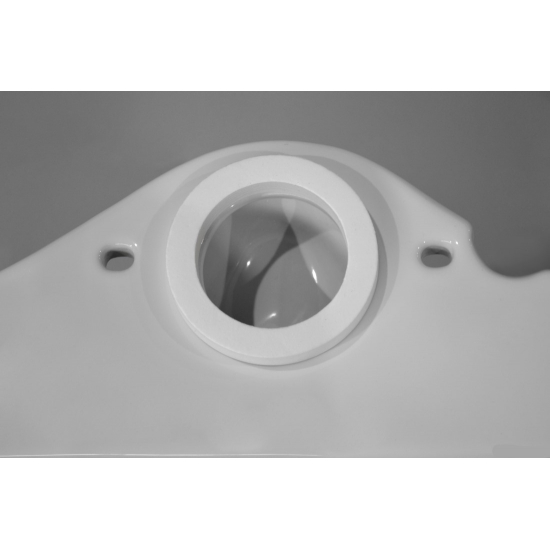 Унитаз компакт SANITA LUXE Best Comfort с сиденьем микролифт дюропласт, горизонтальный выход, белый