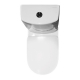 Унитаз компакт SANITA LUXE Fest Comfort с сиденьем микролифт дюропласт, горизонтальный выход, белый