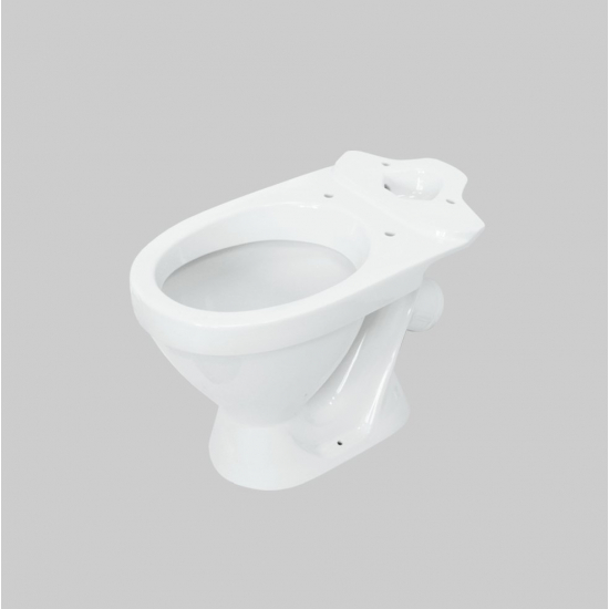 Унитаз компакт SANITA Виктория Стандарт с сиденьем полипропилен, косой выход белый