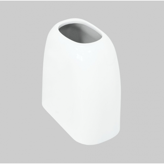 Унитаз компакт SANITA Виктория Стандарт с сиденьем полипропилен, косой выход белый