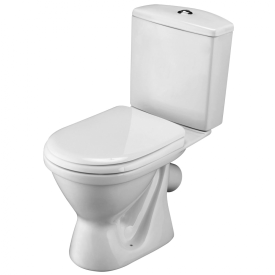 Унитаз компакт SANTEK Алькор 1WH302196 c 2-ух режимной арматурой, с сиденьем полипропилен