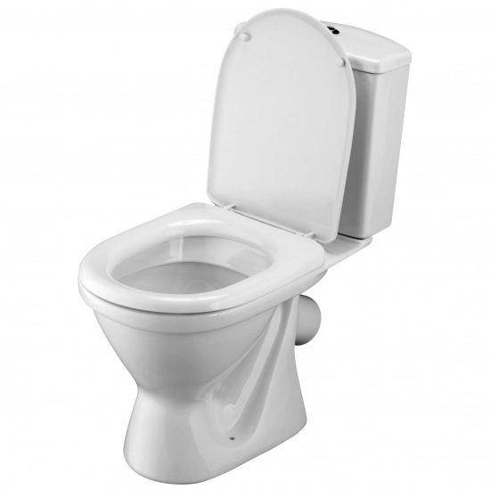 Унитаз компакт SANTEK Алькор 1WH302196 c 2-ух режимной арматурой, с сиденьем полипропилен