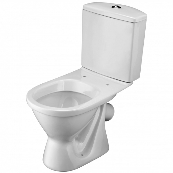 Унитаз компакт SANTEK Алькор 1WH302196 c 2-ух режимной арматурой, с сиденьем полипропилен