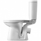 Унитаз компакт SANTEK Анимо 1WH302134 косой выпуск, с сиденьем дюропласт