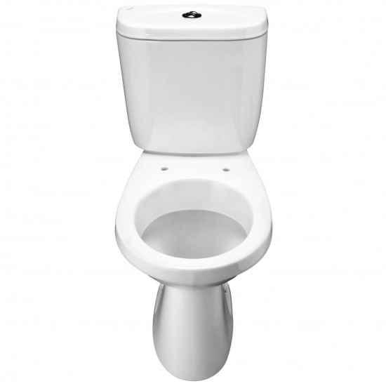 Унитаз компакт SANTEK Анимо 1WH302137 косой выпуск, с сиденьем микролифт дюропласт