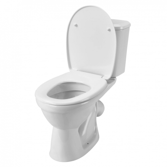 Унитаз компакт SANTEK Бореаль 1WH302143 c 2-ух режимной арматурой, с сиденьем дюропласт, антивсплеск