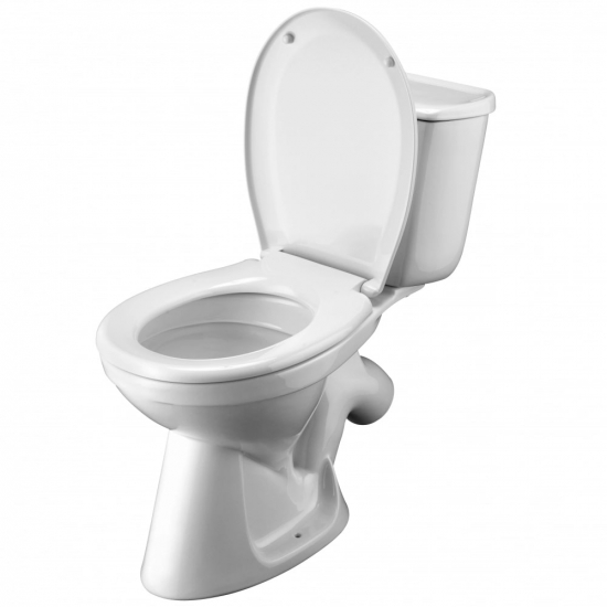 Унитаз компакт SANTEK Бриз 1WH202569 c 1 режимной арматурой, с сиденьем полпропилен