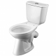 Унитаз компакт SANTEK Бриз 1WH202569 c 1 режимной арматурой, с сиденьем полпропилен