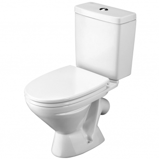 Унитаз компакт SANTEK Лига 1WH302141 c 2-ух режимной арматурой, с сиденьем дюропласт