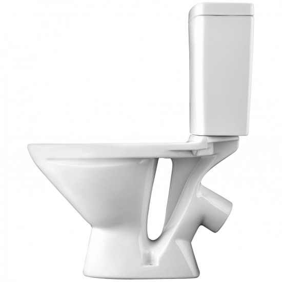 Унитаз компакт SANTEK Лига 1WH302141 c 2-ух режимной арматурой, с сиденьем дюропласт