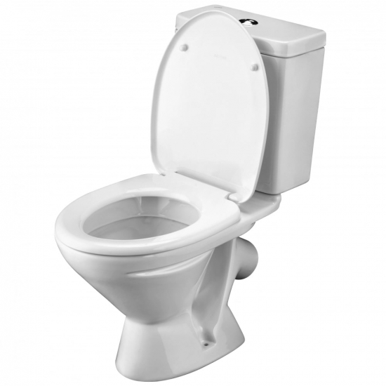 Унитаз компакт SANTEK Лига 1WH302197 c 2-ух режимной арматурой, с сиденьем полипропилен