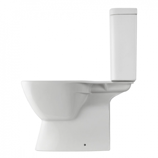 Унитаз компакт SANTEK Нео 1WH302418 c 2-ух режимной арматурой, микролифт дюроп. тонкое, безоботковый