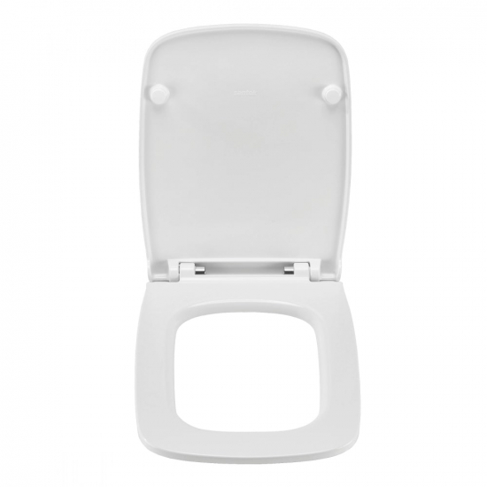 Унитаз компакт SANTEK Нео 1WH302418 c 2-ух режимной арматурой, микролифт дюроп. тонкое, безоботковый