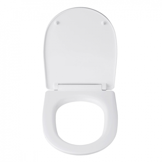 Унитаз компакт SANTEK Юнион 1WH302420 c 2-ух режимной арматурой, сиденье микролифт дюропласт тонкое