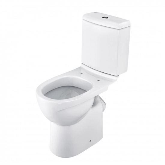 Унитаз компакт SANTEK Юнион 1WH302420 c 2-ух режимной арматурой, сиденье микролифт дюропласт тонкое