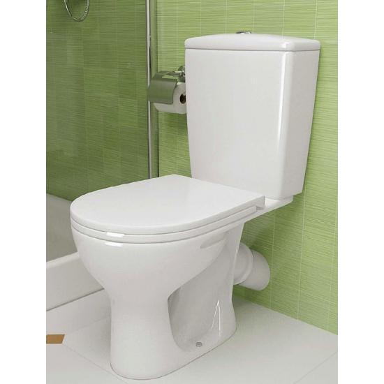 Унитаз компакт SANTERI Орион Комфорт белый, с сидением микролифт