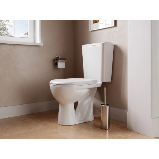 Унитаз компакт SANTERI Орион Комфорт белый, с сидением микролифт