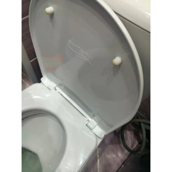 Унитаз компакт SANTERI Орион Комфорт белый, с сидением микролифт