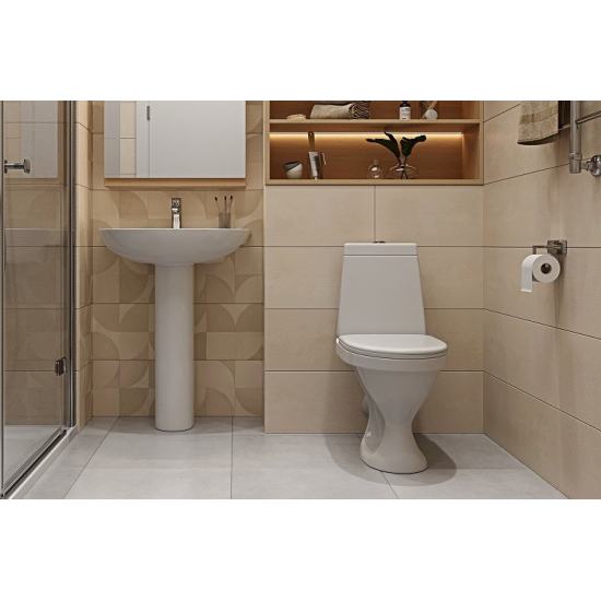 Унитаз компакт SANTERI Прайм Стандарт белый