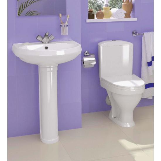 Унитаз компакт SANTERI Вест белый