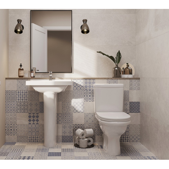 Унитаз компакт SANTERI Визит белый