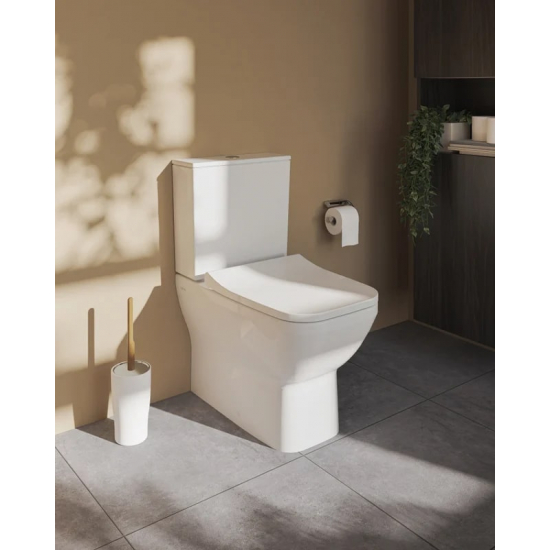 Унитаз компакт VITRA Integra Square 9833B003-7204 с сиденьем микролифт