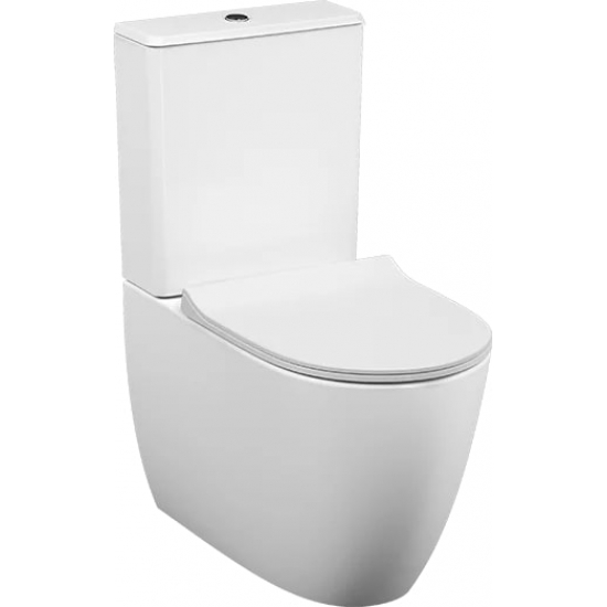Унитаз компакт VITRA Sento Rim-Ex 9830B003-7203 с сиденьем микролифт