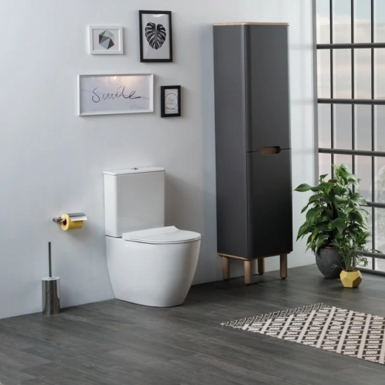 Унитаз компакт VITRA Sento Rim-Ex 9830B003-7203 с сиденьем микролифт