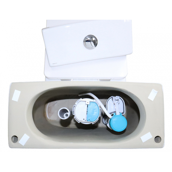 Унитаз моноблок AZARIO Morano AZ-1001 сиденье микролифт дюропласт тонкое, безободковый