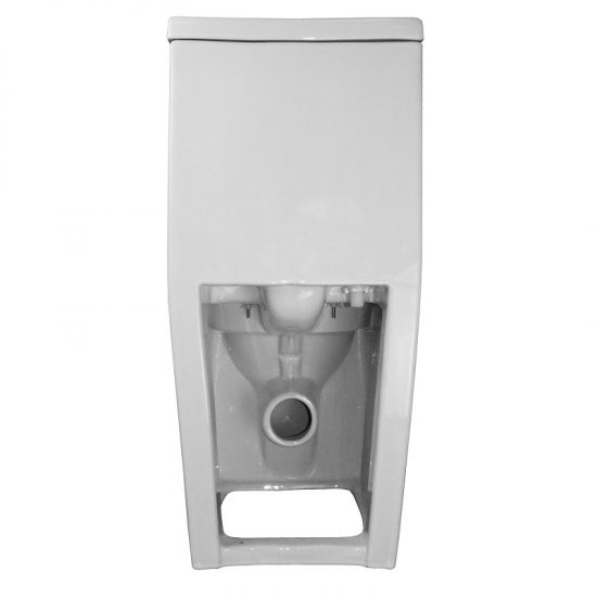 Унитаз моноблок AZARIO Morano AZ-1001 сиденье микролифт дюропласт тонкое, безободковый