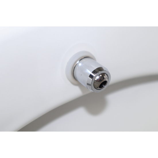 Унитаз моноблок AZARIO Sente AZ-8614B сиденье микролифт дюропласт тонкое, с биде, безободковый