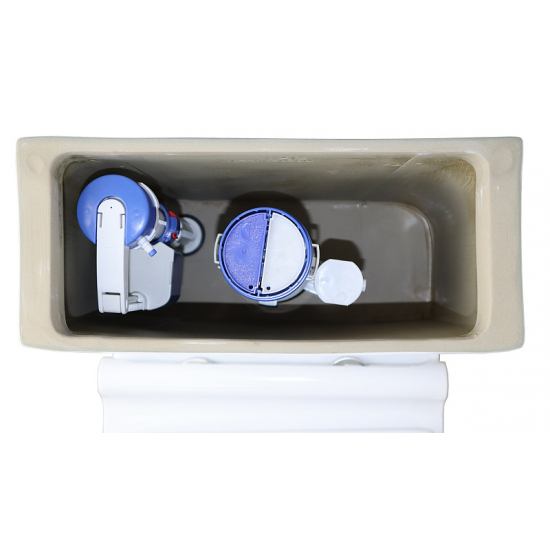 Унитаз моноблок AZARIO Zeno AZ-1169 сиденье микролифт дюропласт тонкое, безободковый