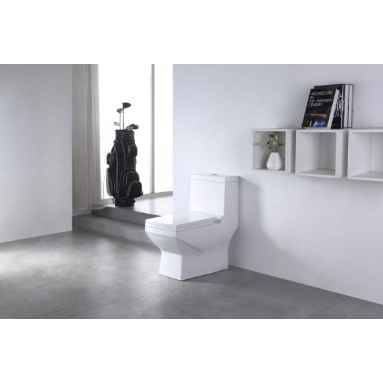 Унитаз моноблок EVA GOLD SM9006A сиденье микролифт