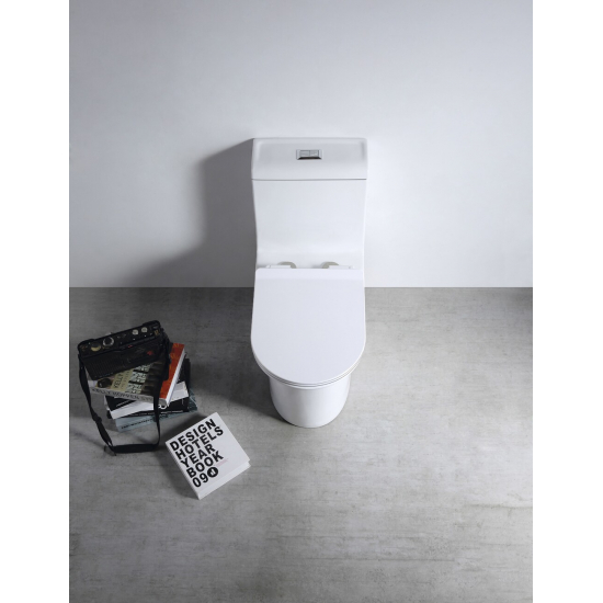 Унитаз моноблок EVA GOLD SM9610 сиденье микролифт тонкое