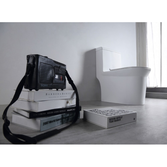 Унитаз моноблок EVA GOLD SM9610 сиденье микролифт тонкое