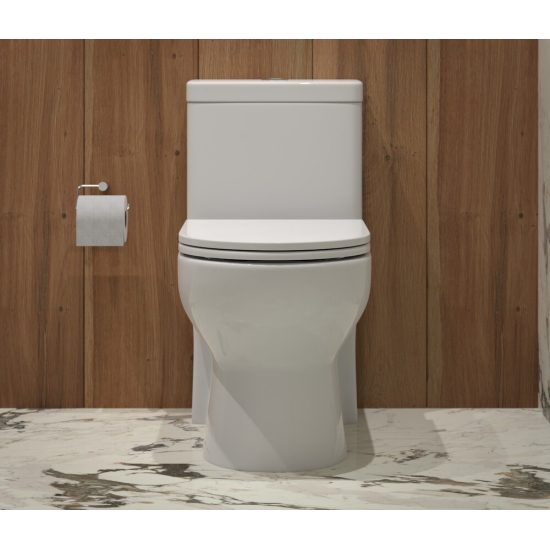 Унитаз моноблок EVA GOLD T1016 сиденье микролифт тонкое