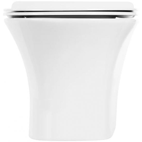 Унитаз подвесной BELBAGNO Ancona BB1224CHR-SM безободковый, с микролифтом