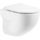 Унитаз подвесной BELBAGNO Onda BB066CHR безободковый, крышка BB2031SC с микролифтом